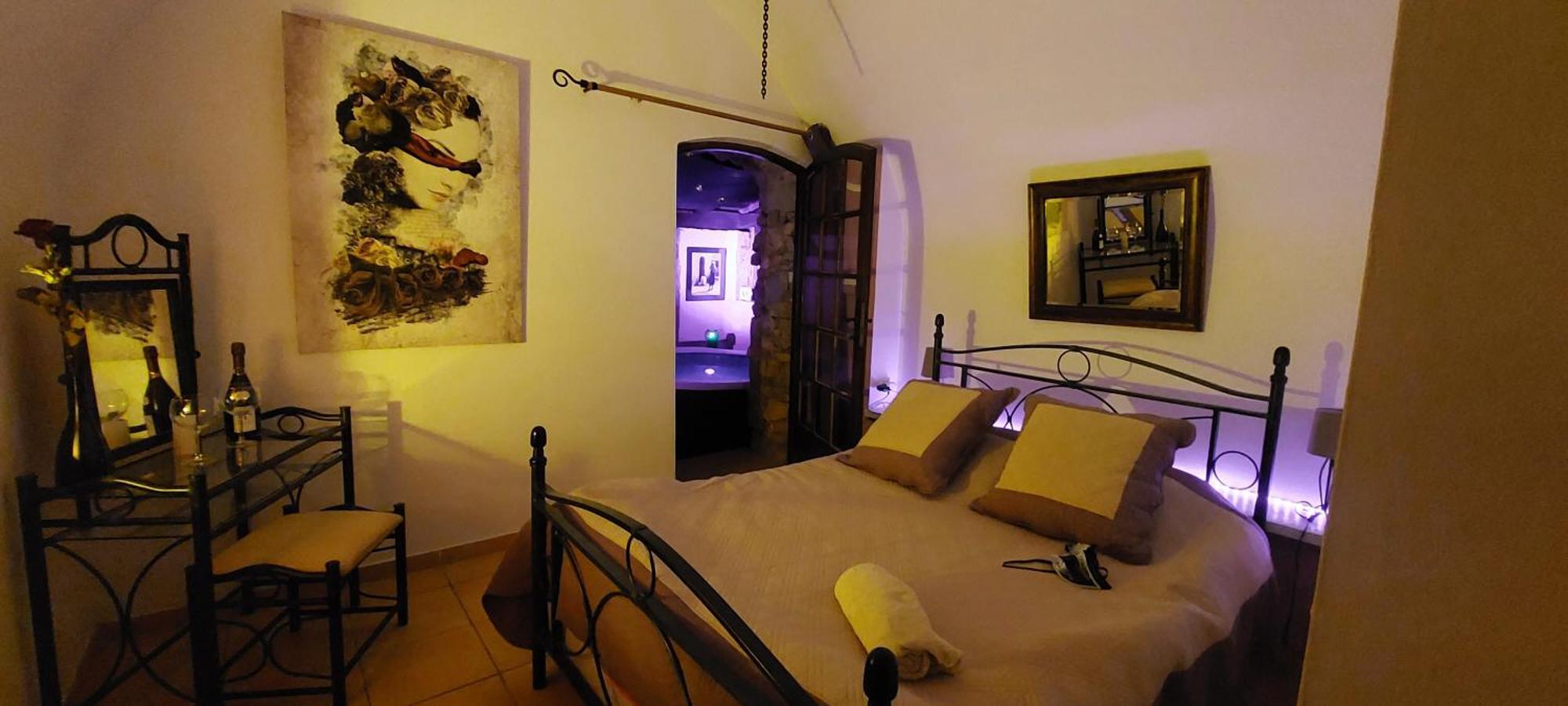 Chambre Love Romantique Avec Spa Privee Calvi  Exteriör bild